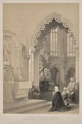 Skizzen in Belgien und Deutschland, Zweite Serie: Nr. 1 - Titelblatt - St. Jacques, Lüttich