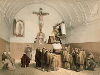 Die Glockenläuter im Oratorium der Kapuziner, Brügge