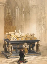 Grab der Familie Merodes, Gheel, Blatt 6 aus 