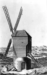 Windmühle, aus 