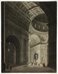 Ansicht der Kreuzung in St. Peter