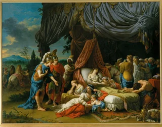 Der Tod der Frau des Darius