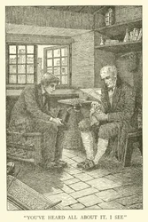Illustration für Tom Browns Schulzeit (Gravur)