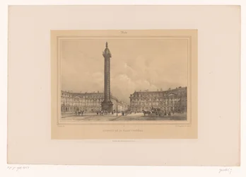 Ansicht der Colonne Vendôme