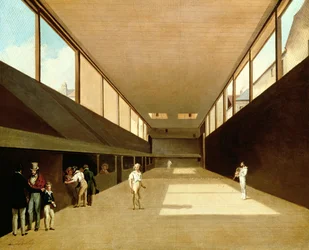 Innenansicht des Jeu de Paume, Versailles