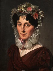 Porträt von Caroline (Sophie) Gast, geborene Veinheimer