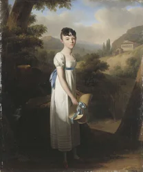 Porträt von Mademoiselle Athénaïs d