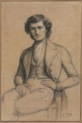 Porträt eines jungen Mannes, 1837