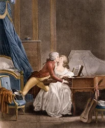 Das Vorspiel von Nina. Stich von Boilly