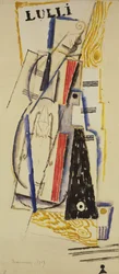 Abstrakter Lulli, 1919
