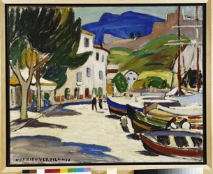 Boote am Kai in Cassis