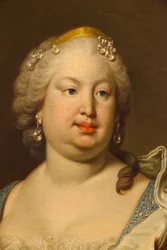 Barbara von Portugal oder Braganza (Detail)