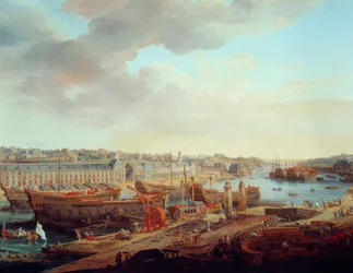 Werft: „Die Stadt Brest“ (Detail)