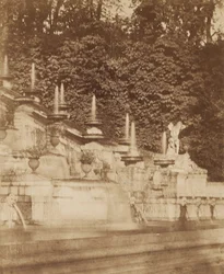 Wasserfall im Schloss von St. Cloud