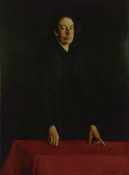Porträt von Louise Michel 1830-1905, 1882