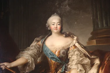 Porträt der Kaiserin Elisabeth Petrowna, 1758