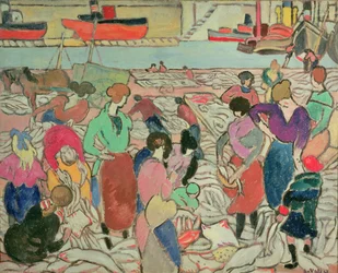 Fischkauf in Boulogne