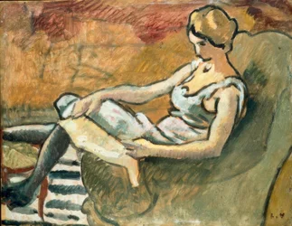 Louis Valtat, "Die Nachdenkliche"