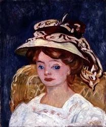 Junge Frau, ca. 1907