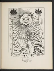 Ich bin moderne Kunst, aus S.45, Louis Wain Jahrbuch