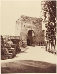 Granada, Alhambra, Eingangstor der Festung