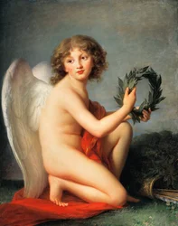 Henryk Lubomirski 1777-1850 als Genius des Ruhms, 1789
