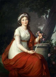 Porträt von Gräfin Tatyana Vasilyevna Yusupova, geb. von Engelhardt 1769-1841, 1797