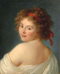 Porträt der Gräfin Yekaterina Skavronskaya, geb. von Engelhardt 1761-1829, 1790