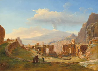 Das römische Theater in Taormina