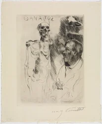 Der Künstler und der Tod I