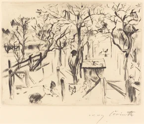 Obstgarten im Herbst, 1912