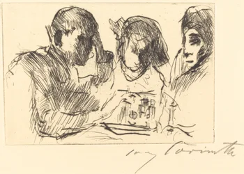 Schachspieler, 1918