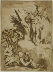 Johannes der Täufer predigt