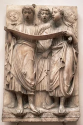 Singende Engel, Relief aus der Cantoria, um 1435