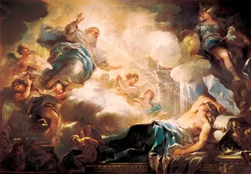 Der Traum des Königs Salomon, ca. 1693