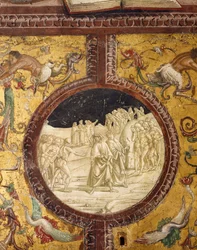 Dante und Vergil in der Hölle, Szene aus der Göttlichen Komödie von Dante Alighieri (1265-1321)