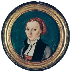 Porträt von Katharina von Bora, Ehefrau von Martin Luther