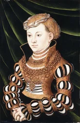 Porträt von Prinzessin Margaret von Sachsen
