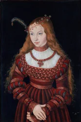 Porträt von Prinzessin Sibylle von Cleve