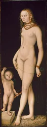 Venus und Amor, ca. 1530