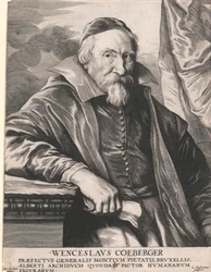 Wenceslaus Coeberger, Præfectus Generalis Montium Pietatis, Brüssel