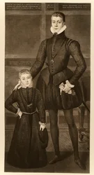 Henry, Lord Darnley (1545-1567) und sein Bruder Charles (1555-1576) aus 