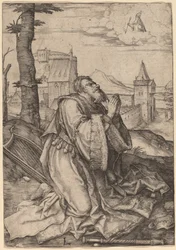David beim Beten