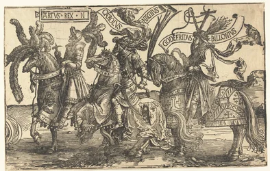 Die Helden König Artus, Karl der Große und Gottfried von Bouillon