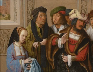 Potiphars Frau zeigt Josephs Gewand, ca. 1512