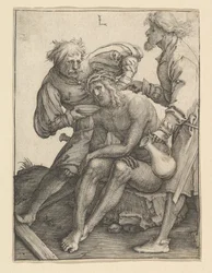Soldaten geben Christus zu trinken, ca. 1512