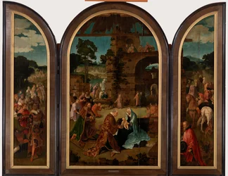Die Anbetung der Könige Triptychon, ca. 1510