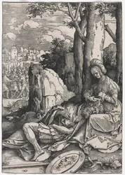 Die Macht der Frauen: Samson und Delilah, um 1512