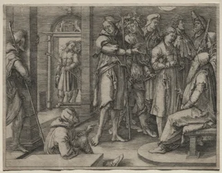 Die Geschichte von Joseph: Joseph deutet seinen Traum für Jakob, 1512
