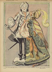 Adrienne Lecouvreur, Illustration für Le Rire
